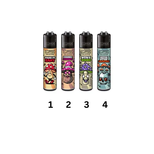 Clipper Feuerzeug Mushroom-HHCFriends