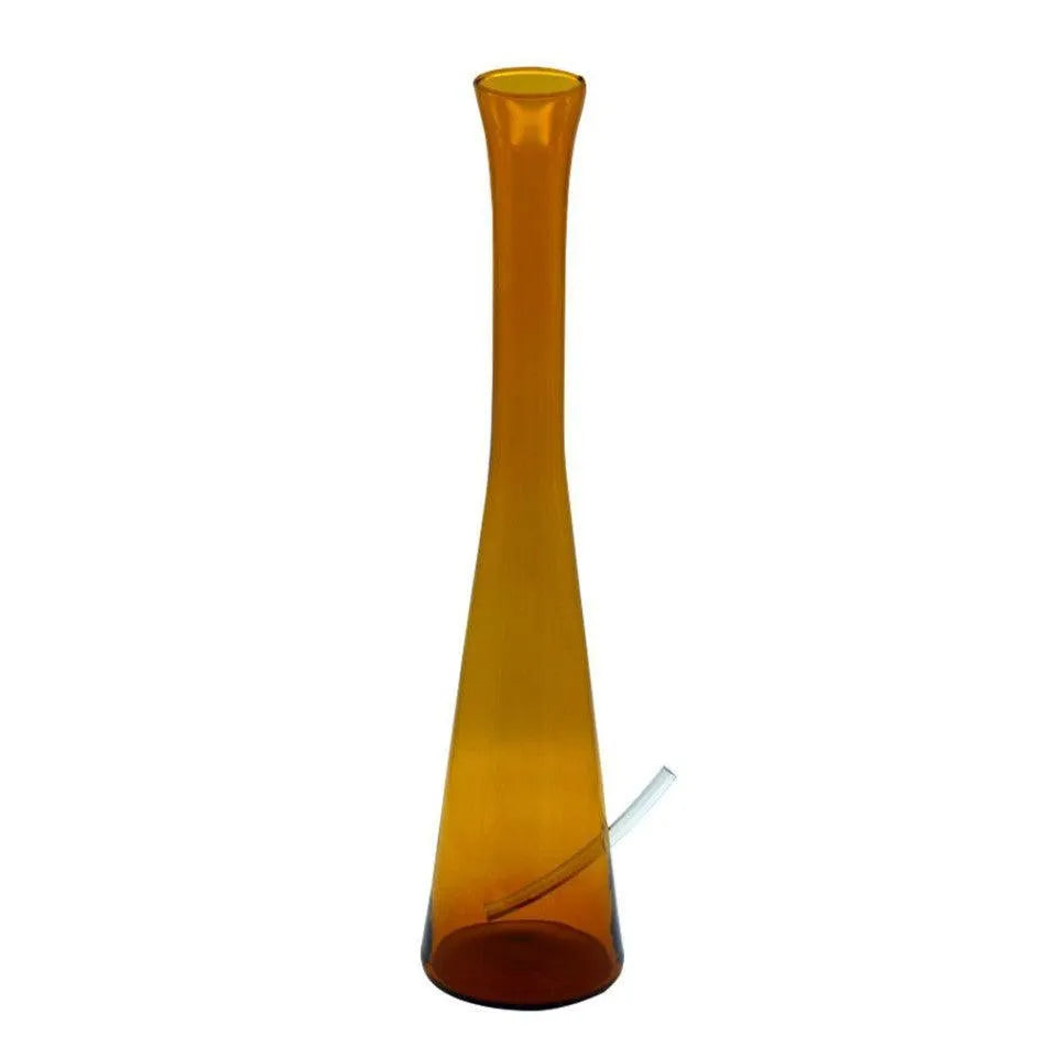 Hollandbong 38cm Amber ohne Kickloch - mit Schlauch-HHCFriends