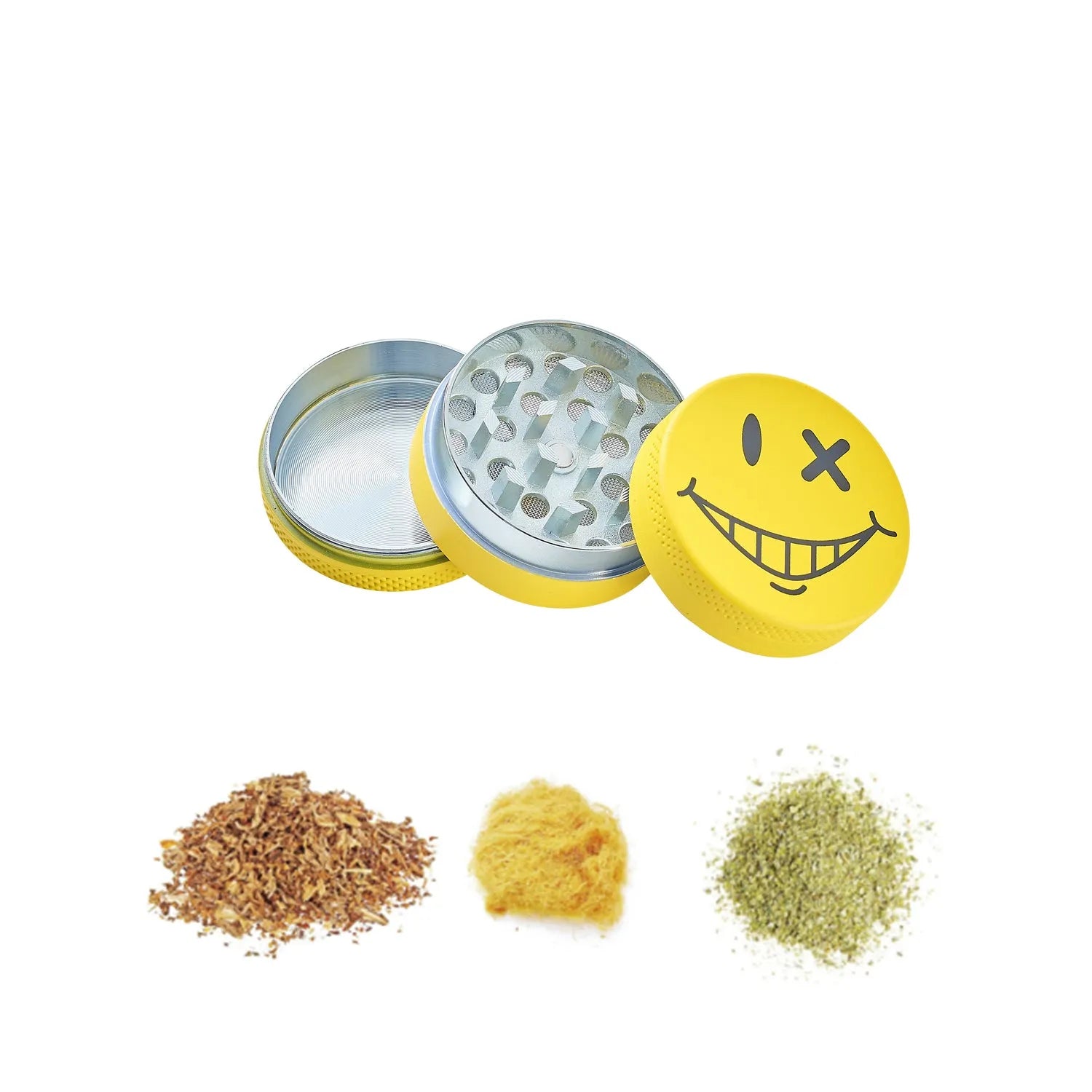 Grinder 3-teilig – Smiley Edition