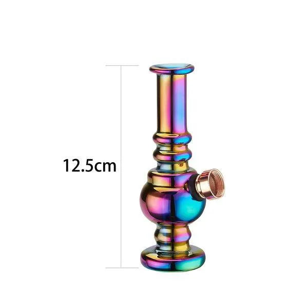 Mini Rainbow Glas-Bong 12,5cm
