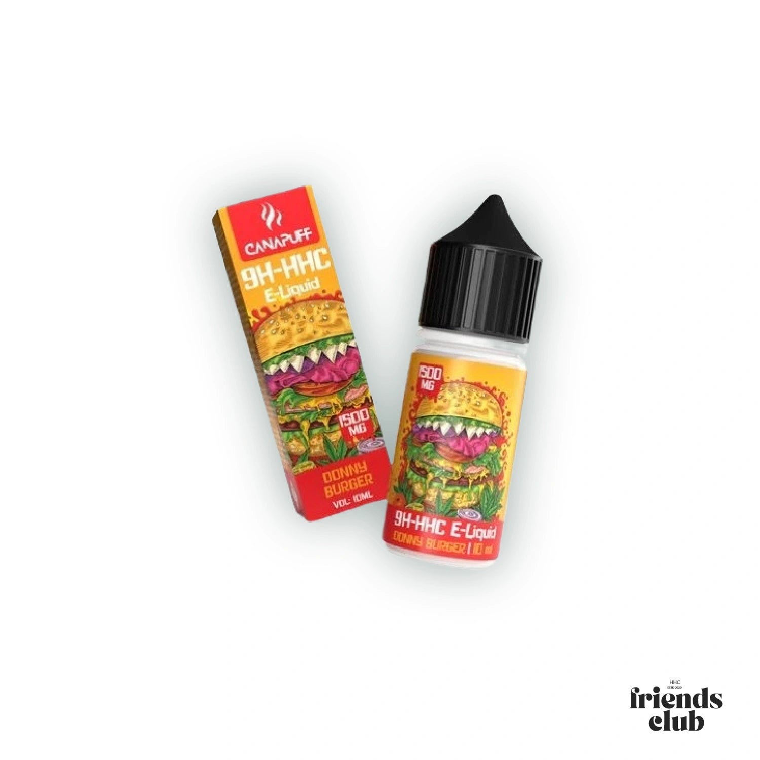 9H-HHC Liquid Donny Burger 1.500mg HHCFriends
