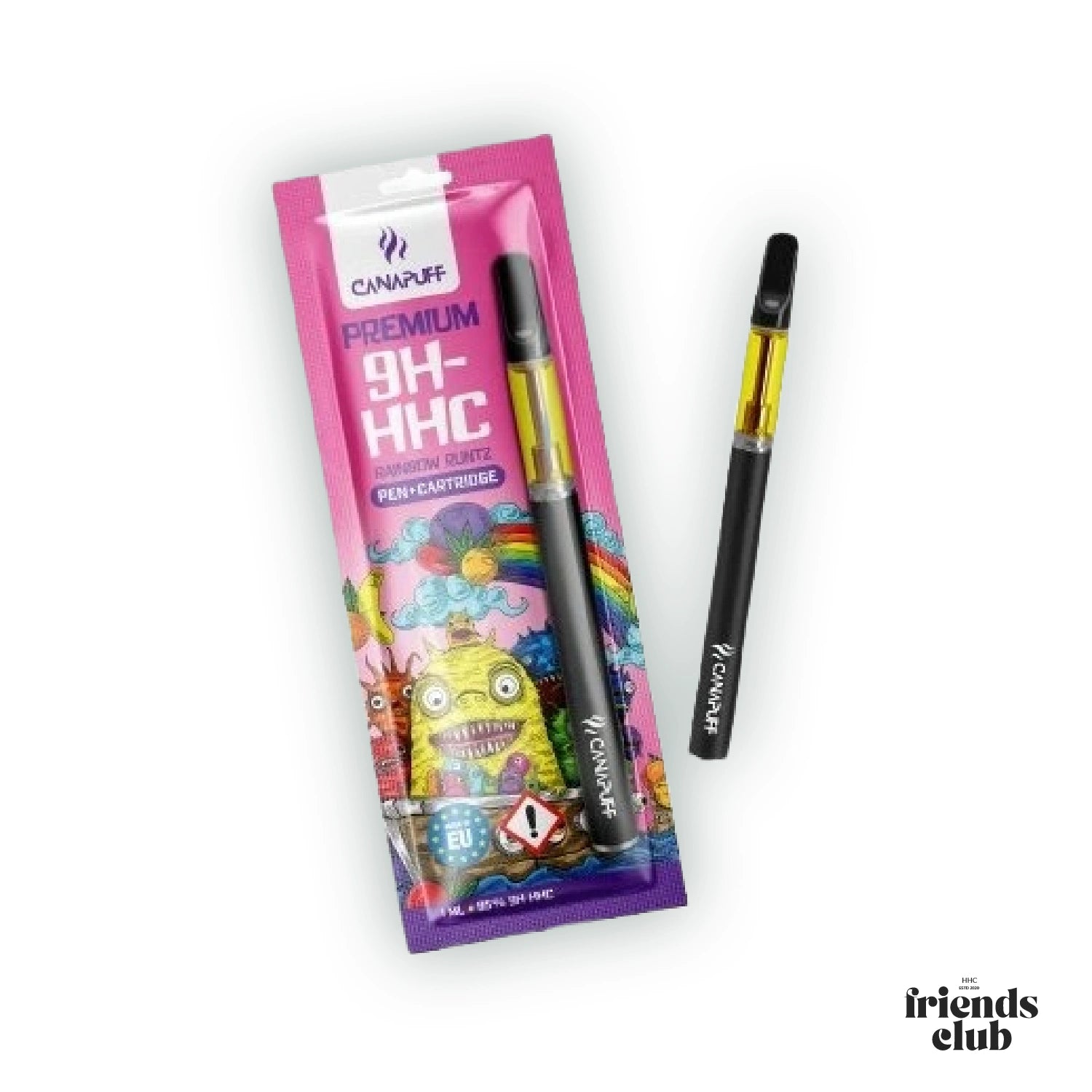 9H-HHC Pen+Kartusche Rainbow Runtz 95% HHCFriends