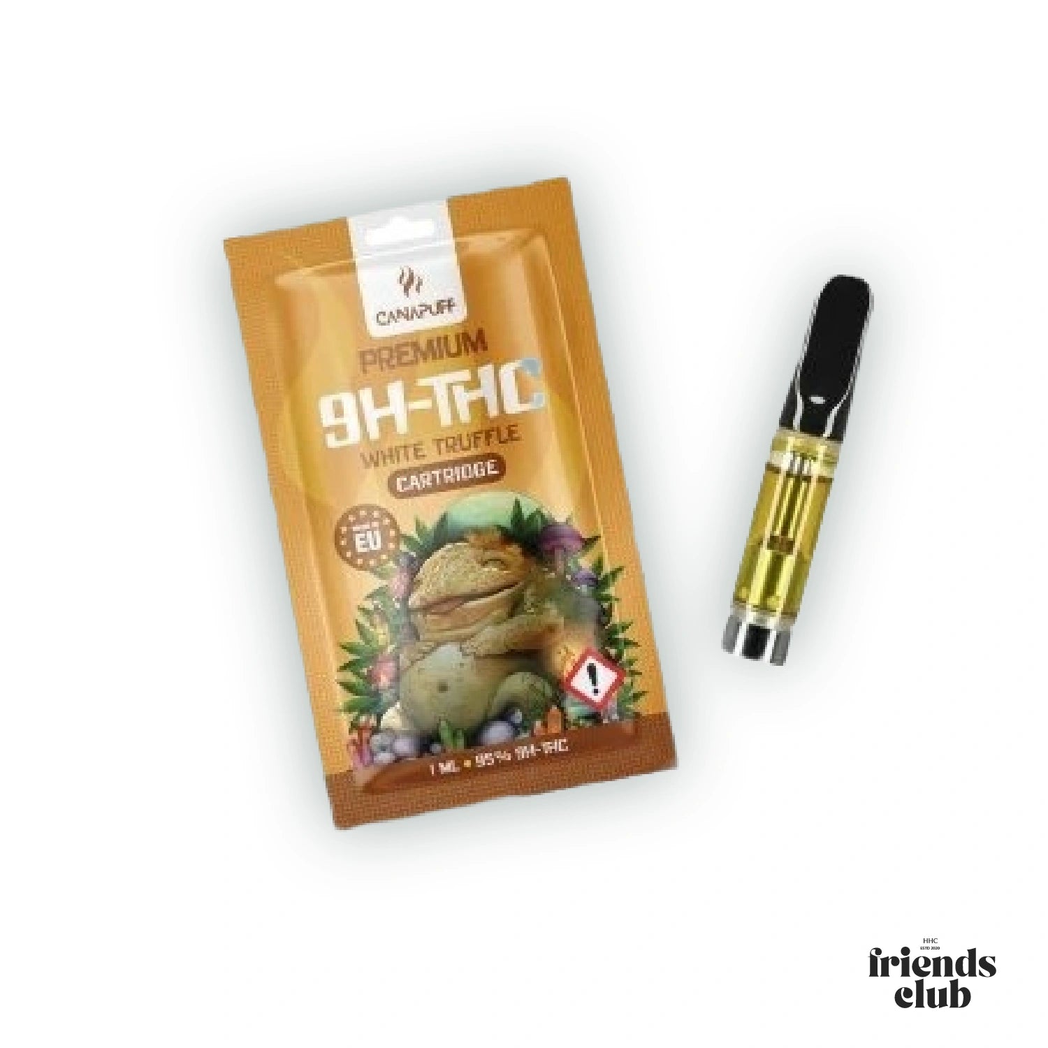 9H-THC Kartusche White Truffle 95% HHCFriends