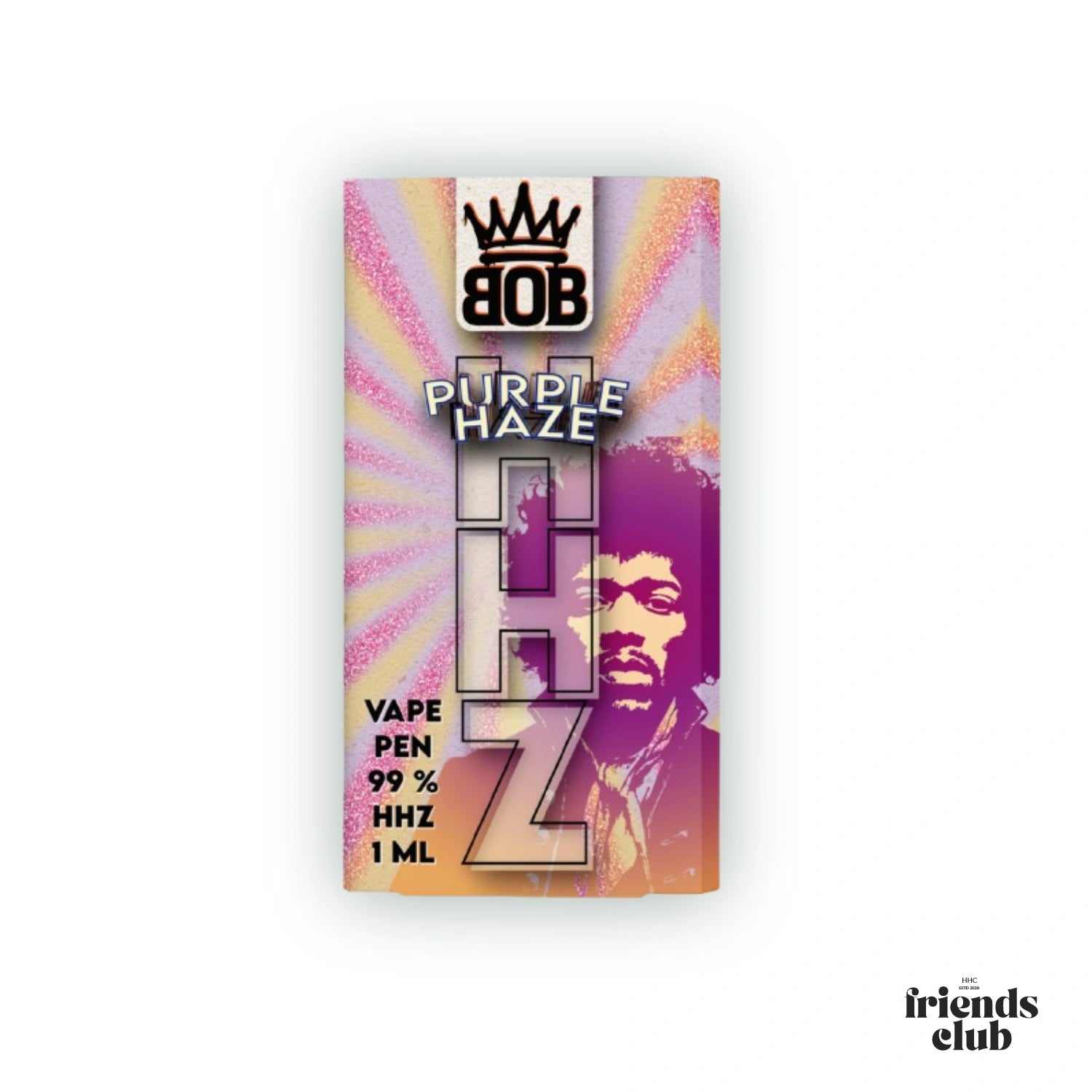was ist hhz vape BOB Vape Pen HHZ 99% Purple Haze – 1ml mit Traubennote