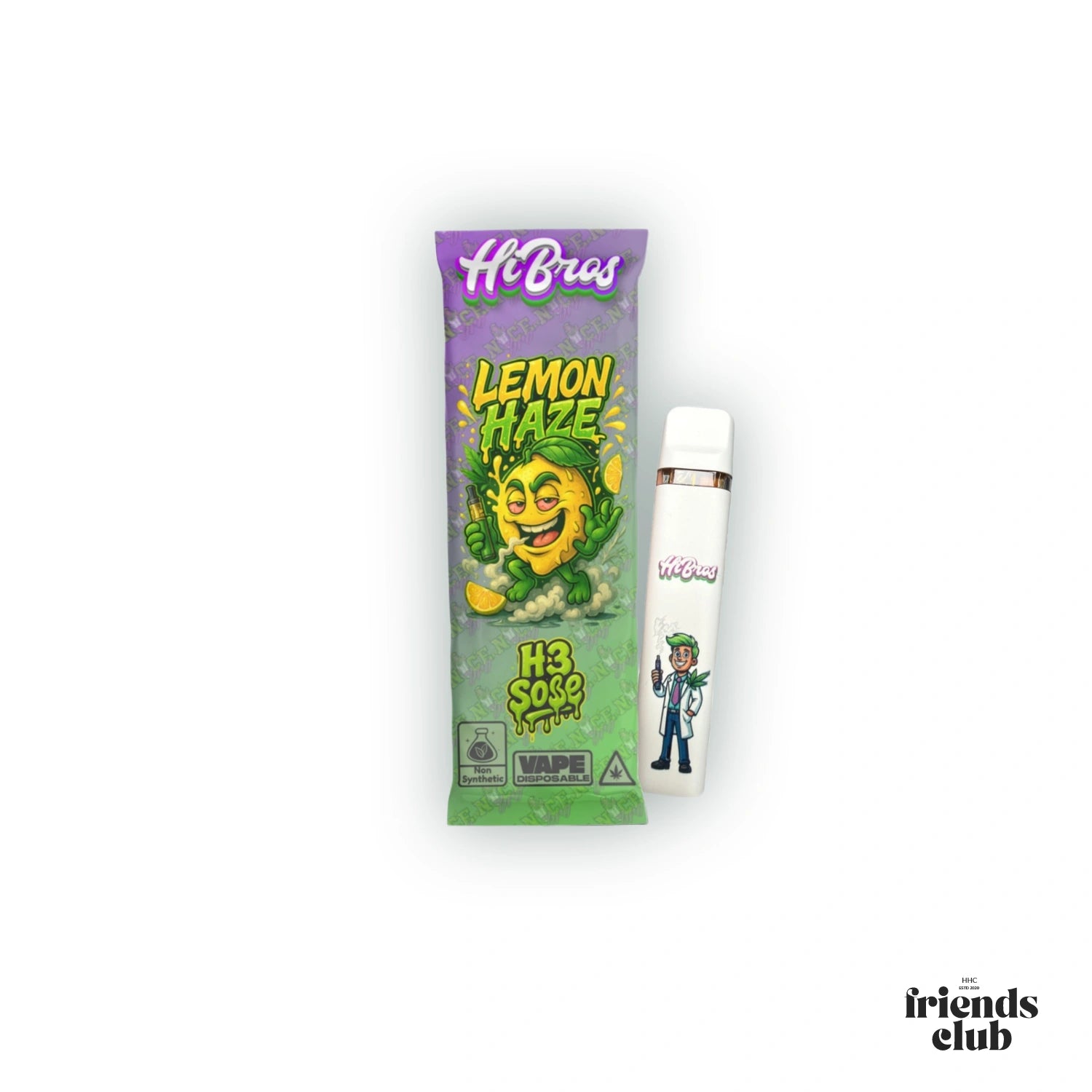 H3 Vape Lemon Haze 98% 1ml