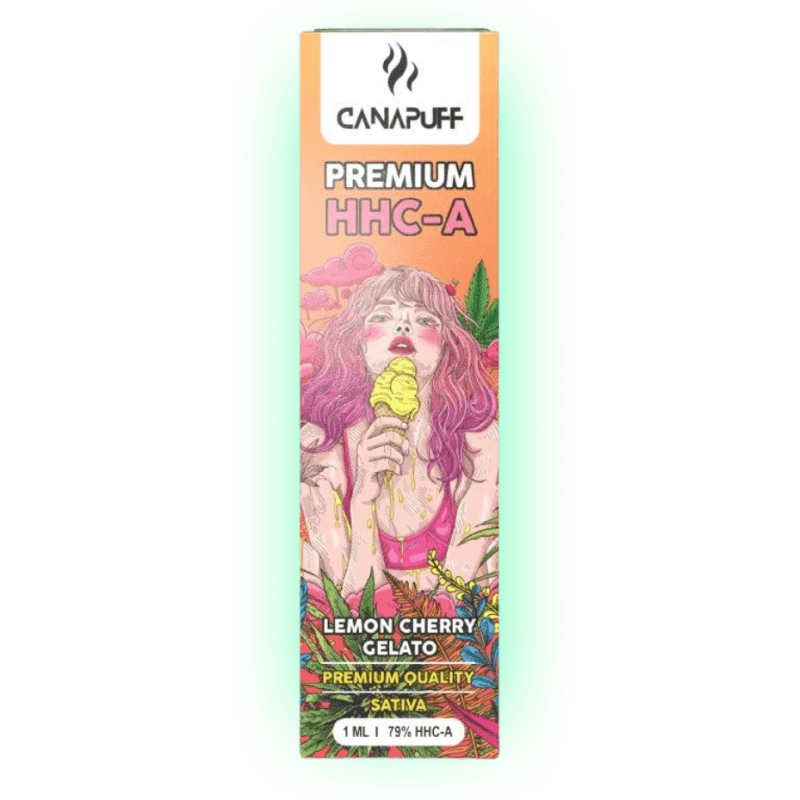 HHC-A Vape Lemon Cherry Gelato 79% - 1ml 🌿🍋🍒