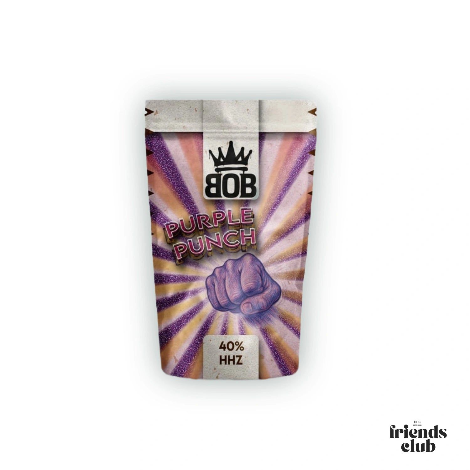 BOB HHZ Blüten Purple Punch 40% HHCFriends