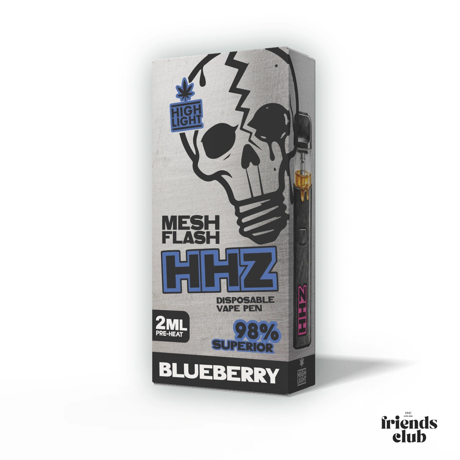 Highlight Meshflash HHZ Blueberry 2 ml