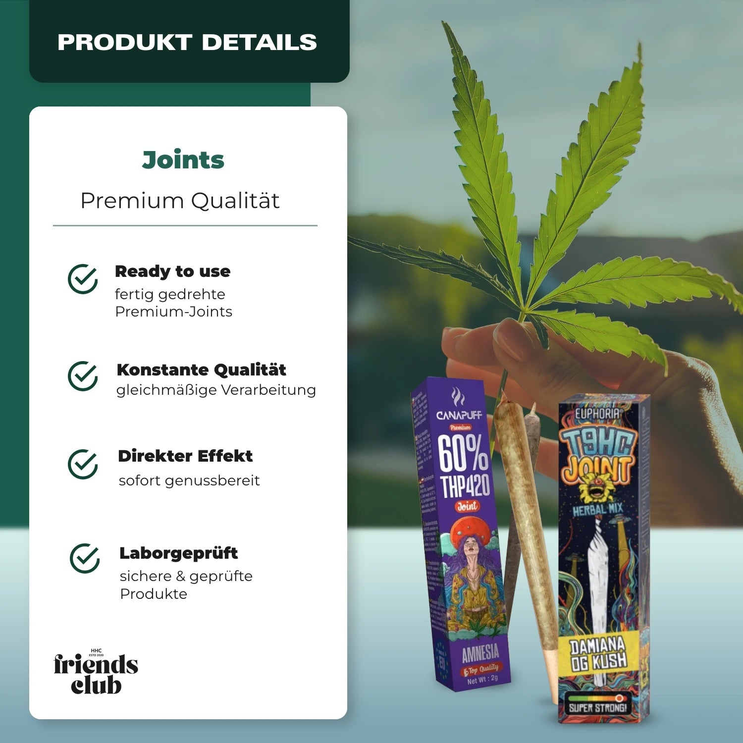 G-Rollz „Mushroom Lady“ Bio-Grünhanf – 50 King Size Slim Papers + Tips-Smagro GmbH