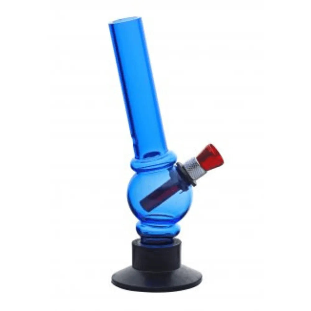 Mini-Bong (15 cm) Acryl Blau-HHCFriends