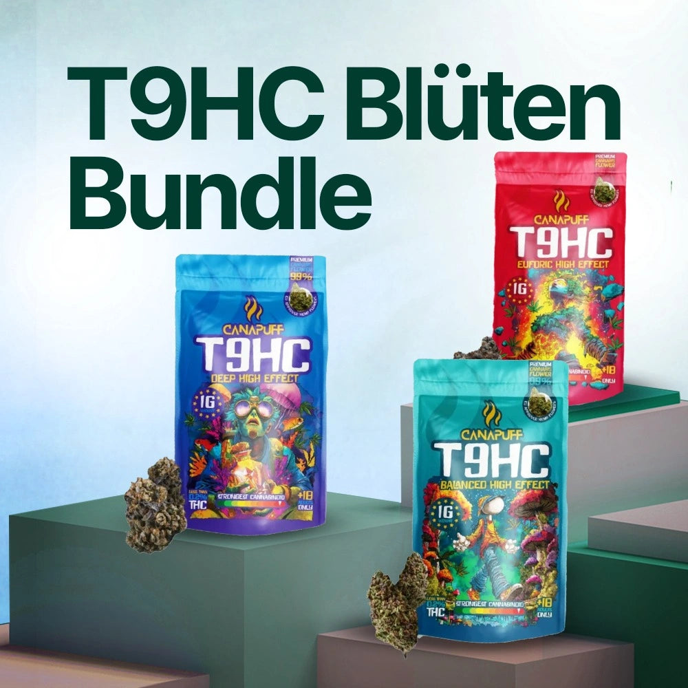 T9HC Blüten Bundle Essential Set (3x1g) HHCFriends