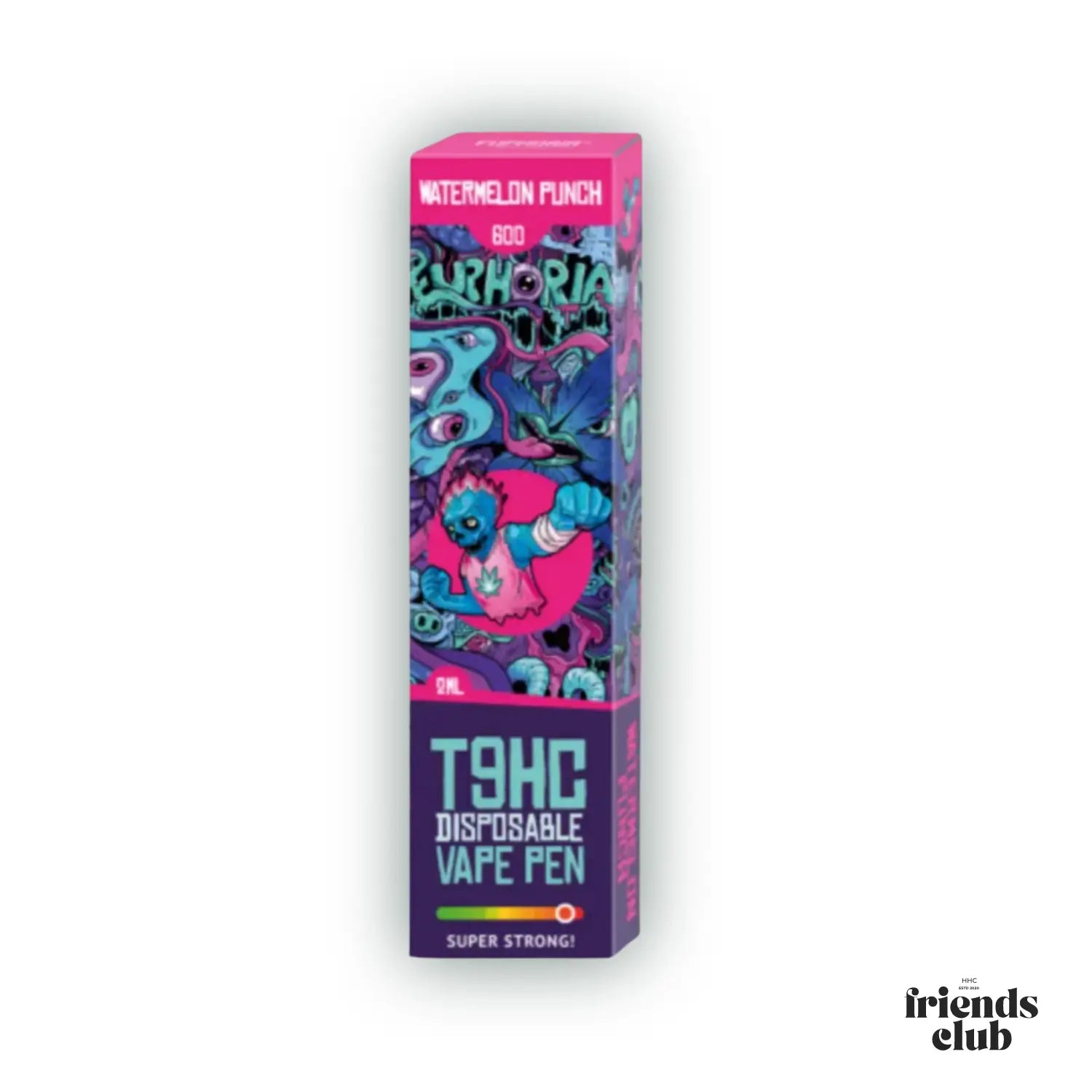 T9HC Einweg-Vape Pen – Watermelon Punch (2 ml)-HHCFriends