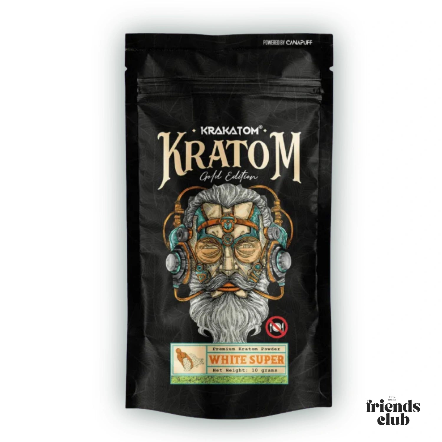 Kratom Powder White Super - Gold Edition-HHCFriends