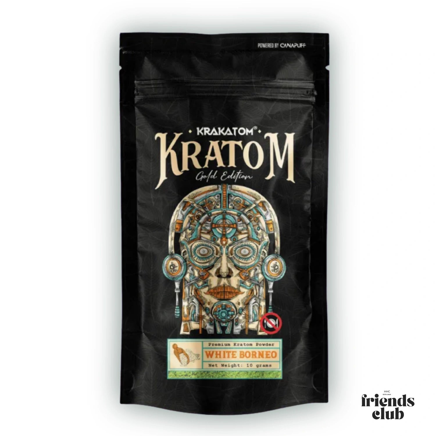 Kratom White Borneo Gold Edition-HHCFriends