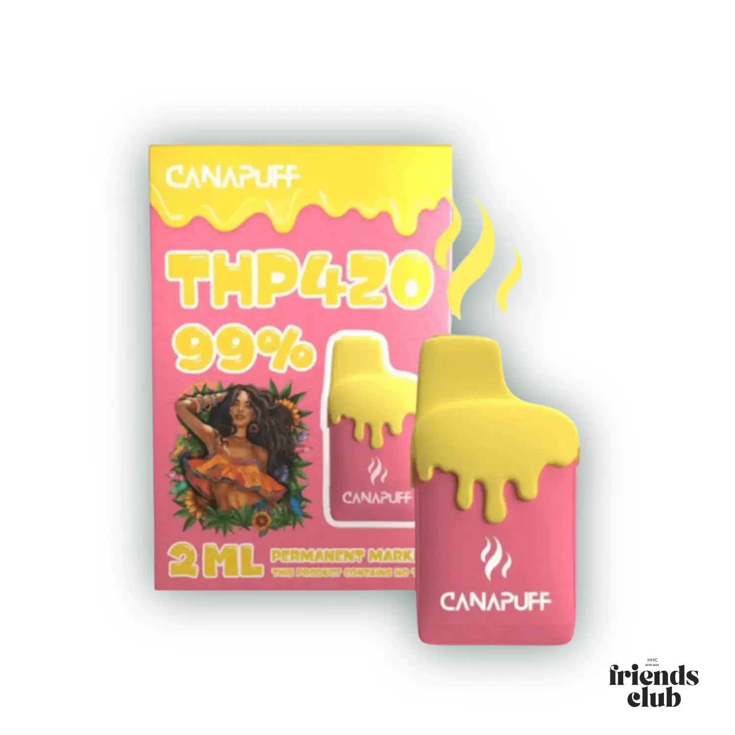 THP420 Vape - Permanent Marker 99% 2ml-HHCFriends