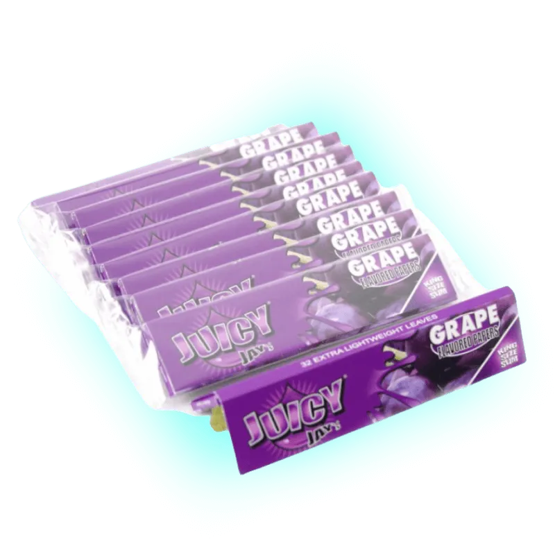 Papers Juicy Jay’s King Size Slim Grape-HHCFriends