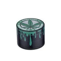 Grinder 4-teilig – Drip Leaf Design
