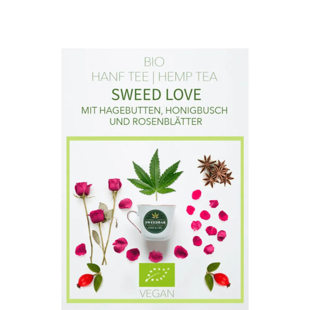 Bio Hanftee Sweed Love 30g vegan-HHCFriends