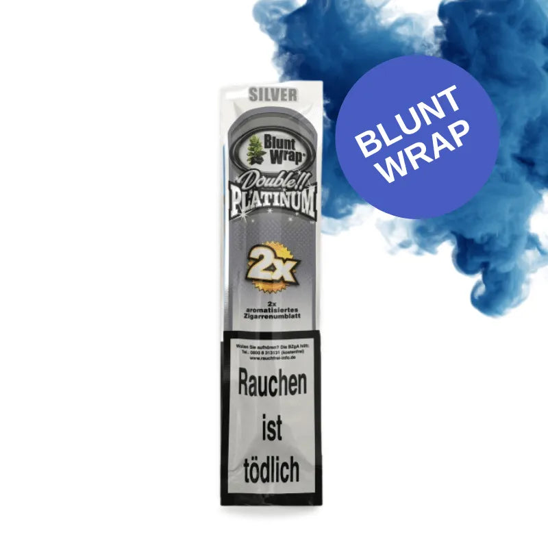 Blunt Wrap Silver - Berries - Double Platinum-HHCFriends