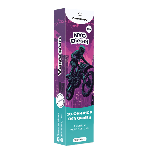 10-OH-P Vape Pen Blackberry Kush 94% 1ml