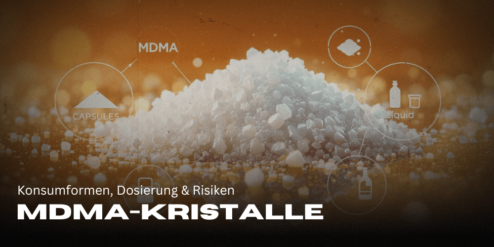 MDMA-Kristalle: Konsumformen, Dosierung & Risiken