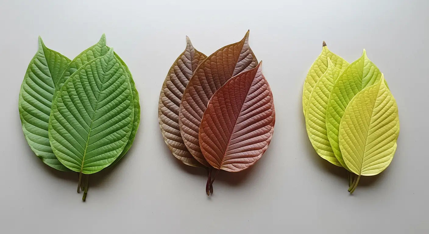Kratom-Sorten verstehen – Farben, Unterschiede, Anwendung