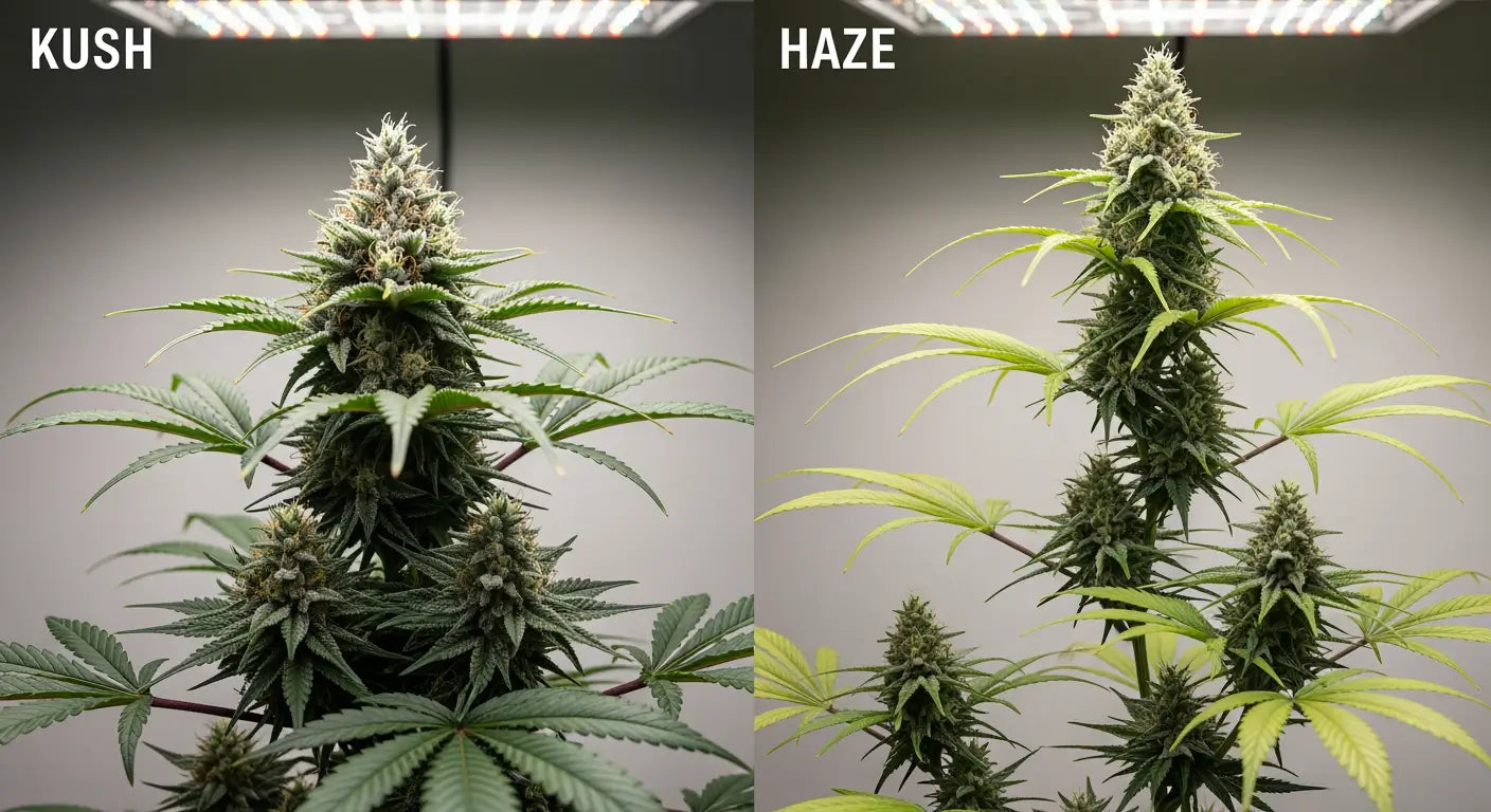 Kush vs. Haze - wo liegt eigentlich der Unterschied?