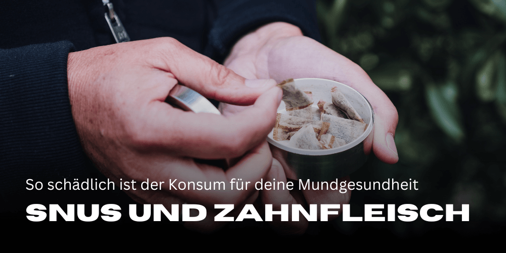Snus and gums: This is how harmful snus consumption is for your oral health