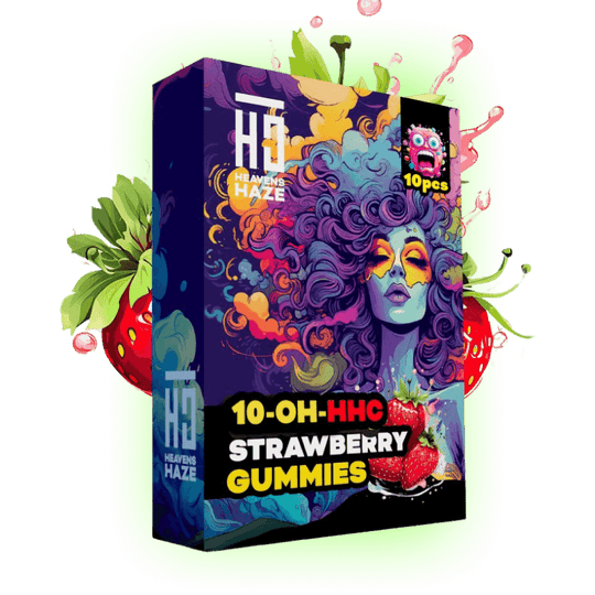 10-OH-HHC Gummies Erdbeere 10 Stück