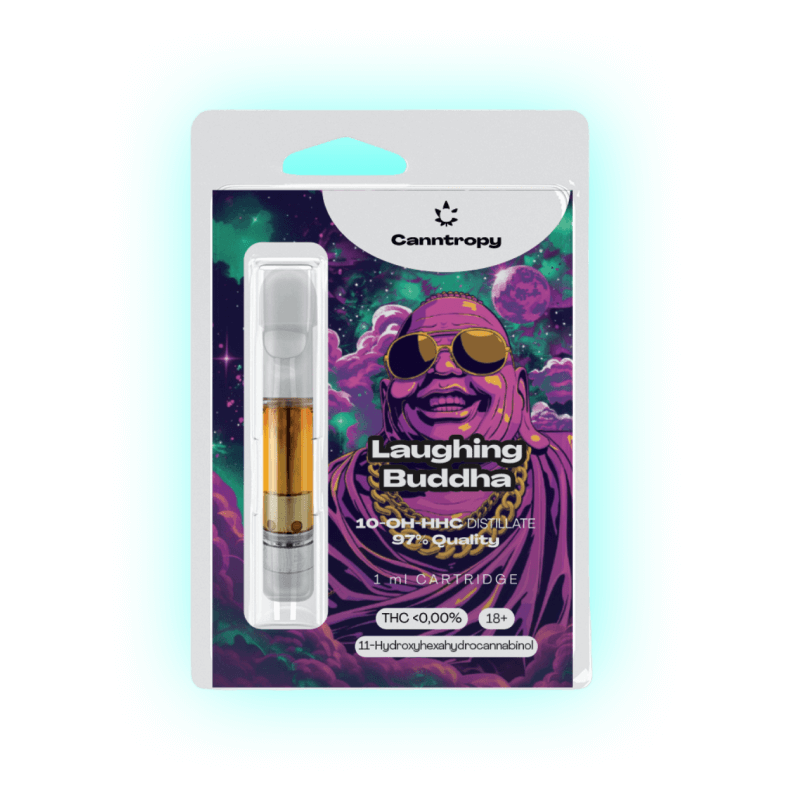 10 OH HHC Kartusche Laughing Buddha 97% 1ml