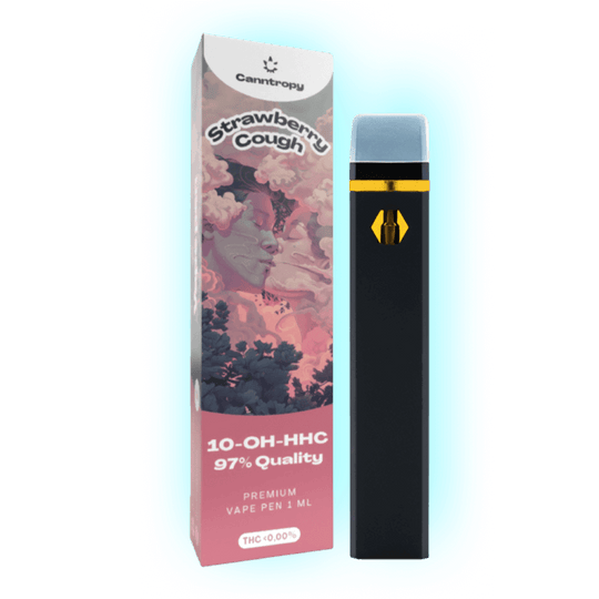 10 OH HHC Vape Strawberry Cough 97% 1ml