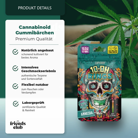 10-OH Gummibärchen Amnesia (5 Stück × 2,5 mg)