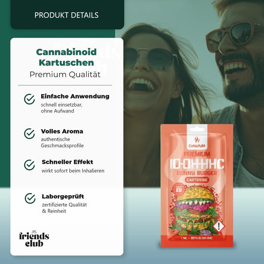 10-OH Kartusche Donny Burger 95% 1ml-Smagro GmbH