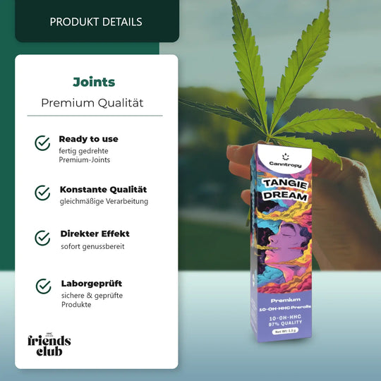 10-OH Prerolled Joint Tangie Dream 97%-Smagro GmbH