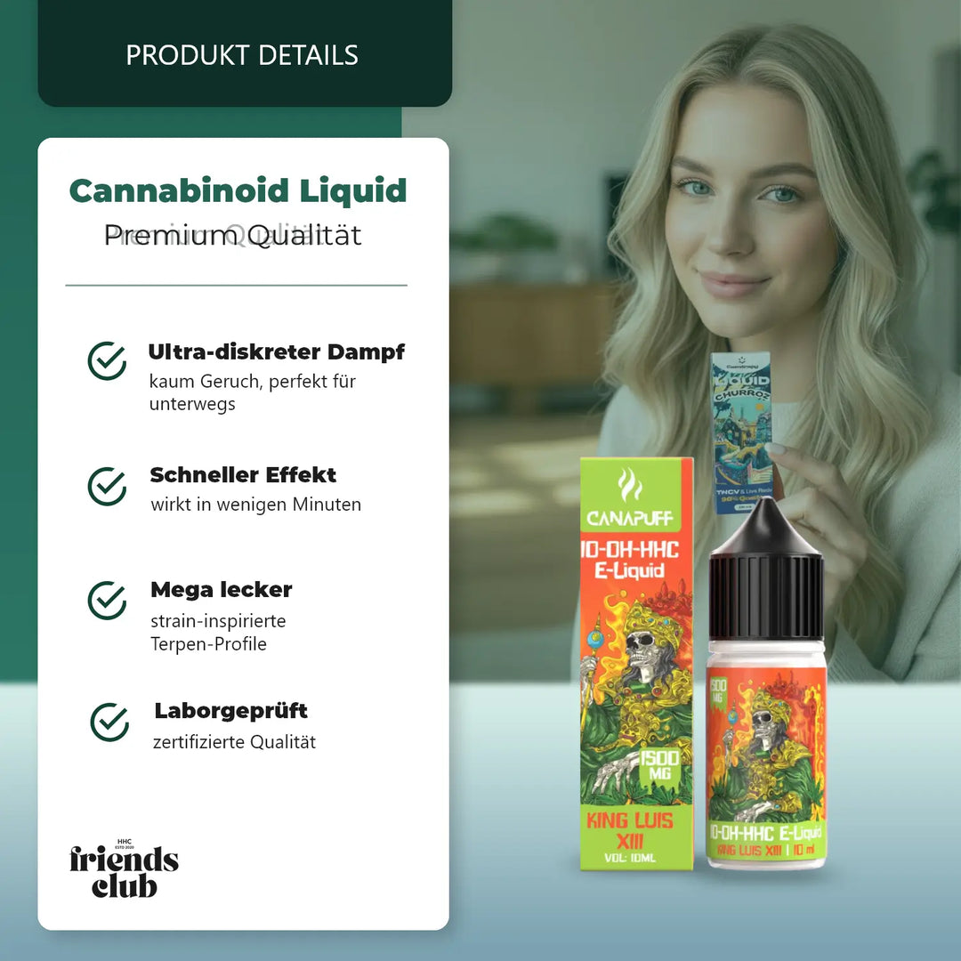 10-OH Liquid King Luis XIII 1.500mg 10ml-Smagro GmbH