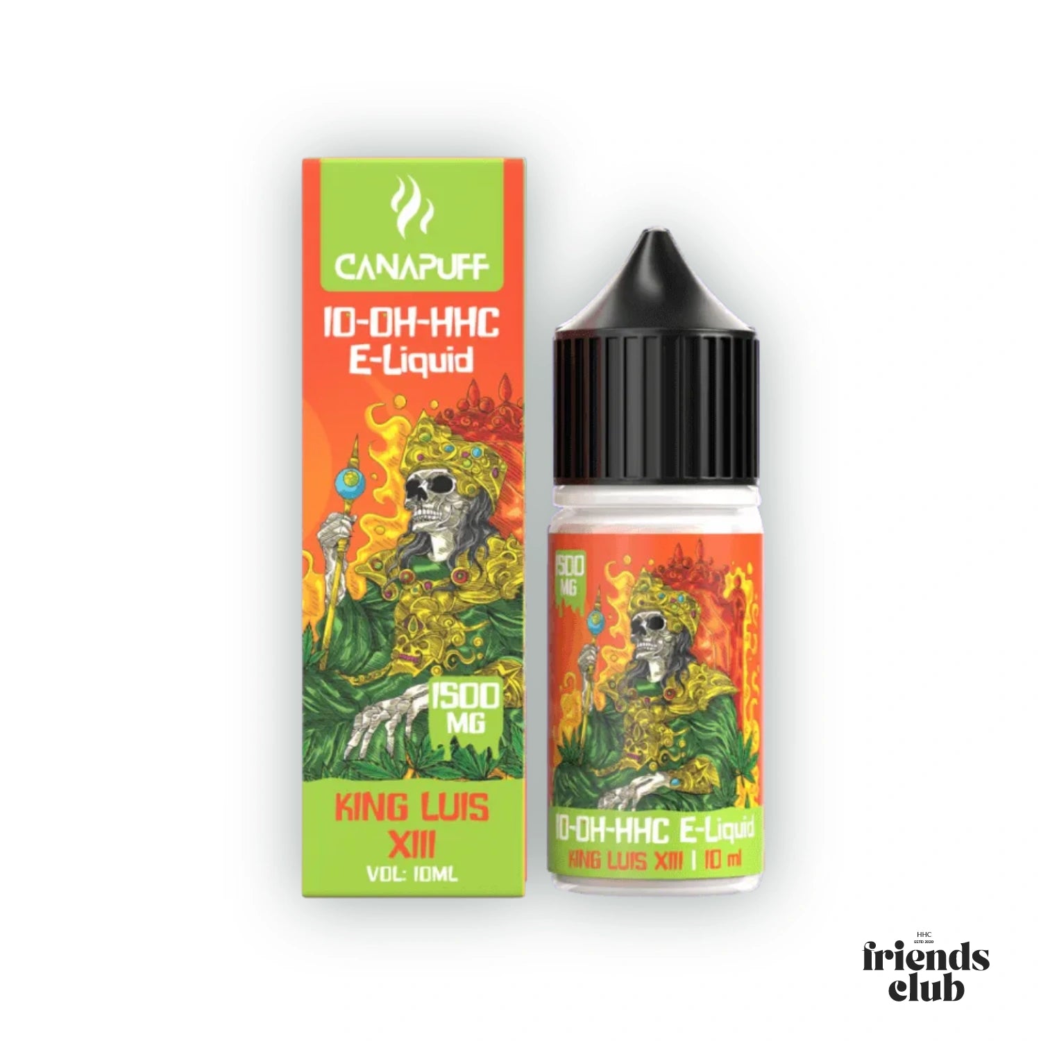 10-OH Liquid King Luis XIII 1.500mg 10ml-HHCFriends