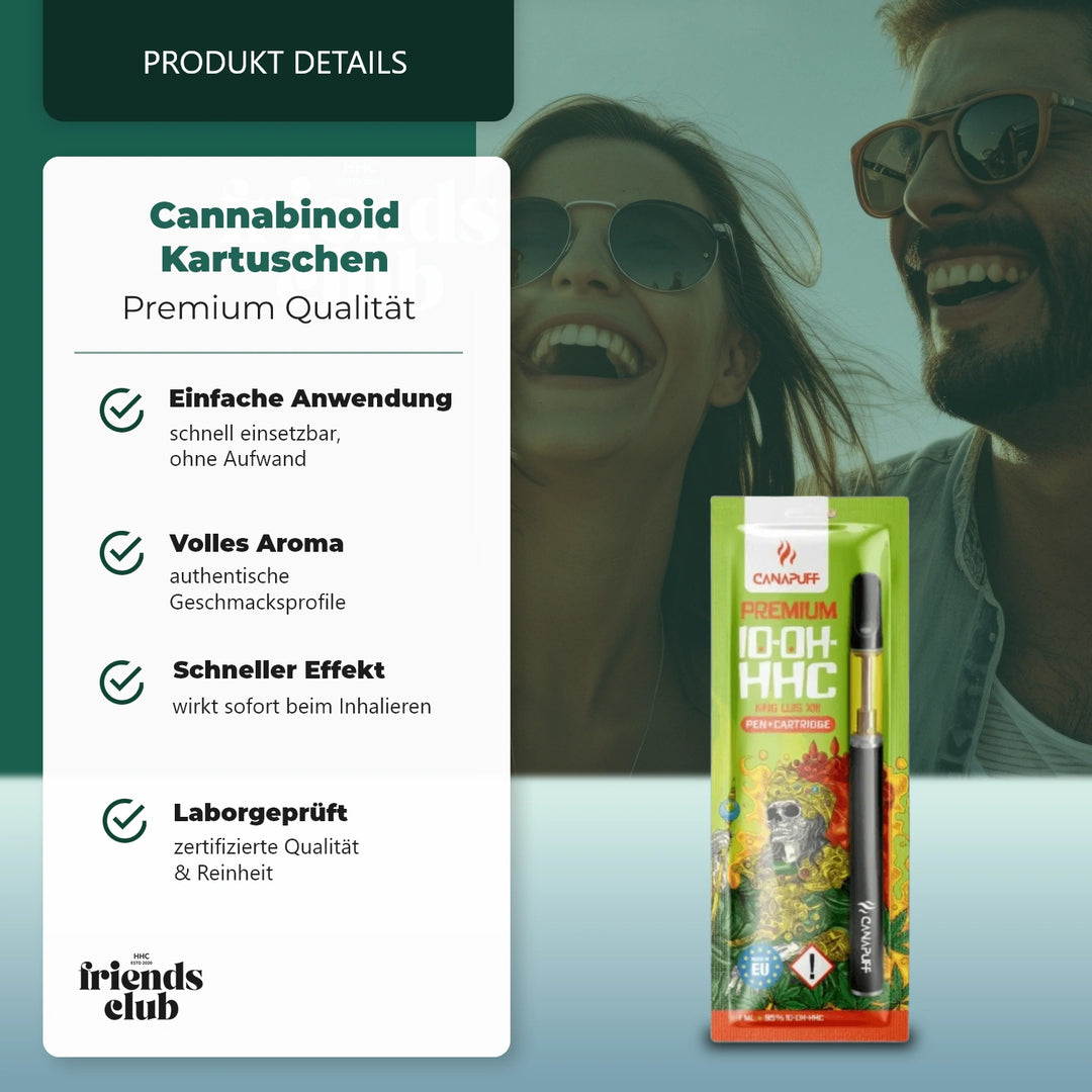 10-OH Pen+Cartridge King Luis XIII 95% 1ml-Smagro GmbH