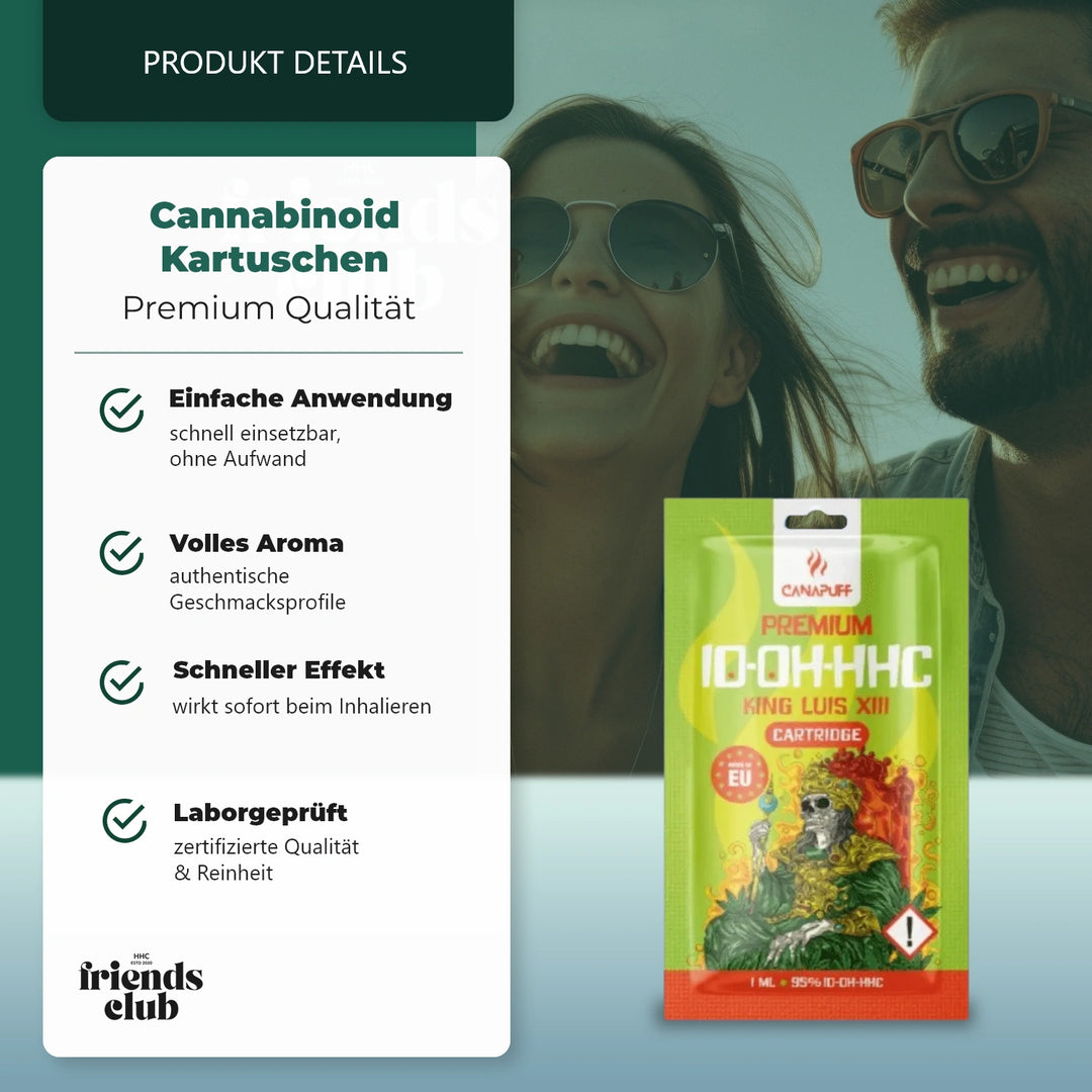 10-OH Kartusche King Luis XIII 95% 1ml-Smagro GmbH
