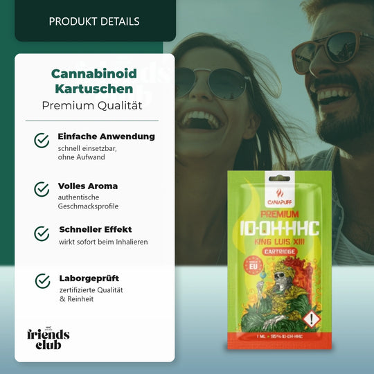 10-OH Kartusche King Luis XIII 95% 1ml-Smagro GmbH