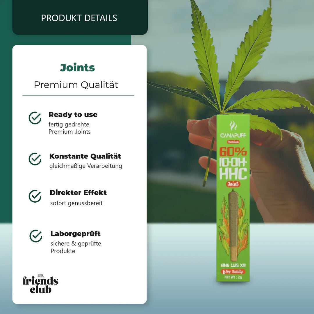 10-OH Joint King Luis XIII 60% 2g-Smagro GmbH