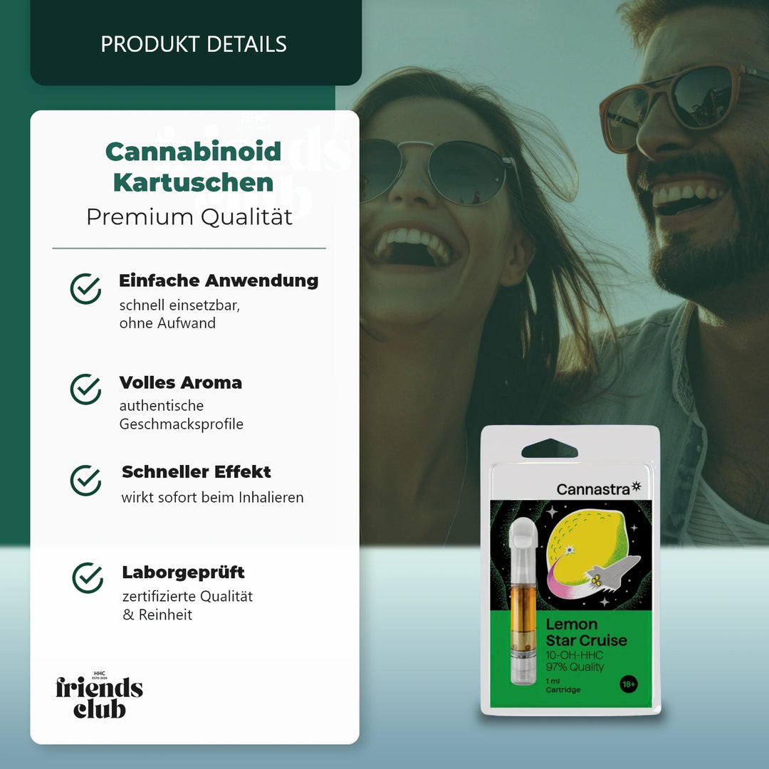 10-OH Kartusche Lemon Star Cruise 97% 1ml-Smagro GmbH