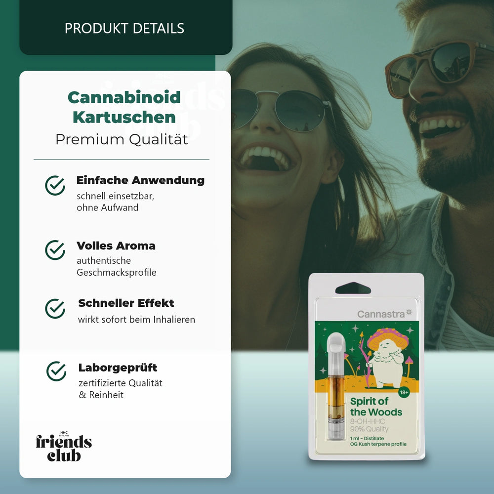 8-OH-HHC Kartusche Spirit of the Woods 90% 1ml-Smagro GmbH