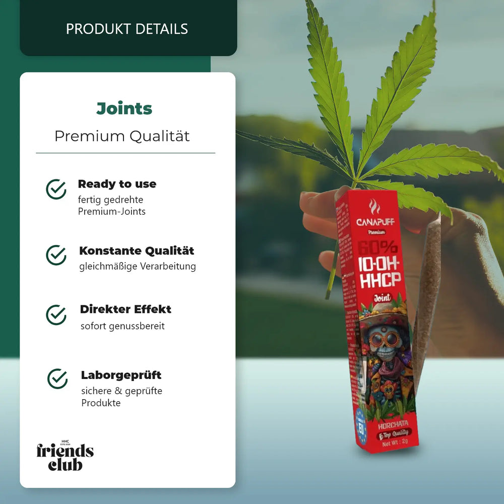 10-OH-P Joint Horchata 60 % 2g-Smagro GmbH