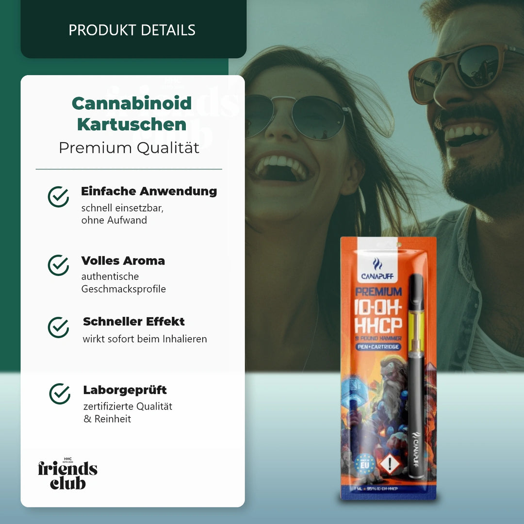 10-OH-P Pen+Cartridge 9 Pound Hammer 95% 1ml-Smagro GmbH