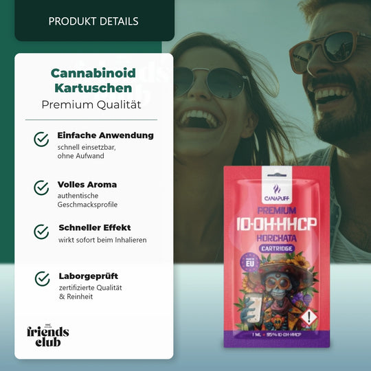 10-OH-P Kartusche Horchata 95% 1ml-Smagro GmbH