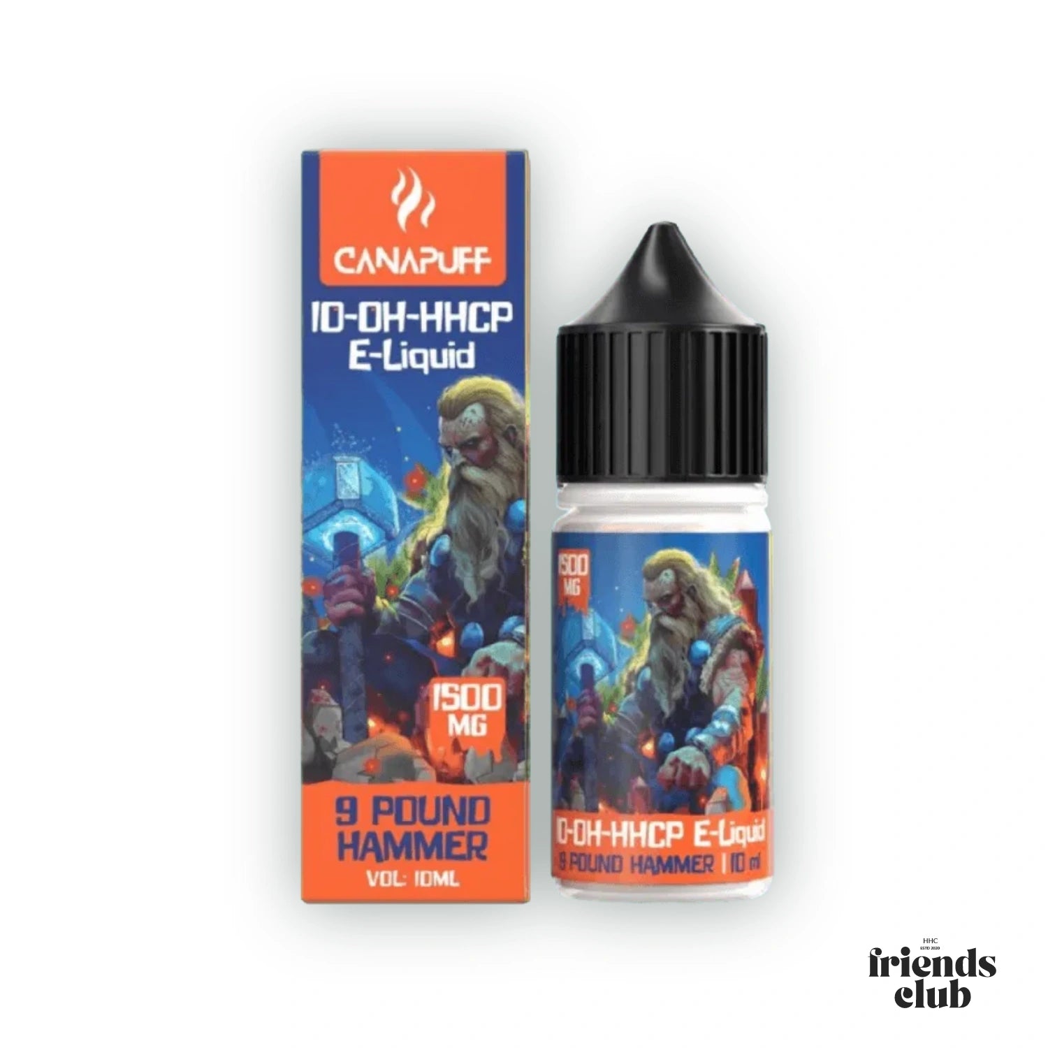 10-OH-P Liquid 9 Pound Hammer 1.500mg 10ml-HHCFriends