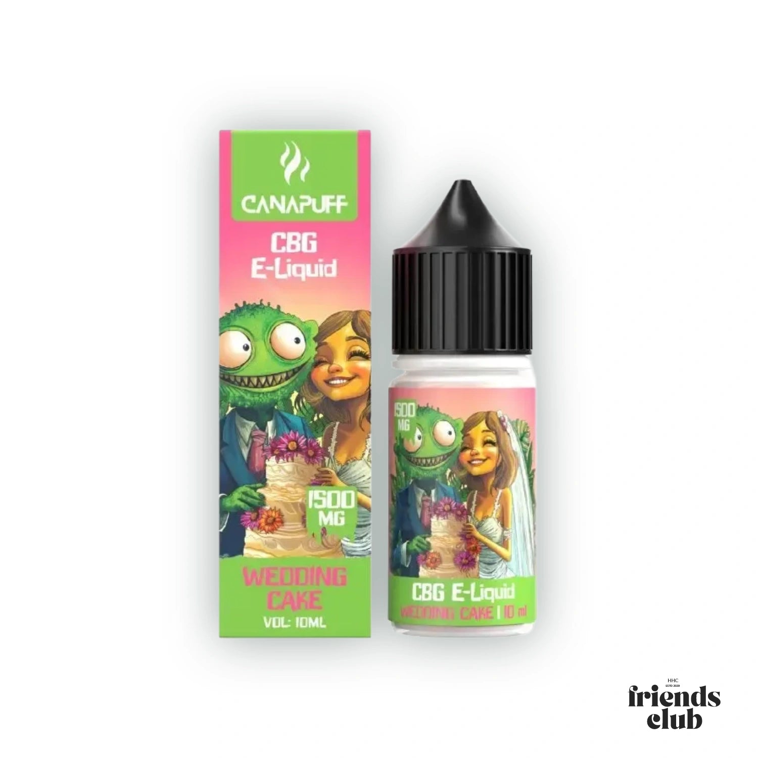 CBG Liquid „Wedding Cake“ 10ml-HHCFriends