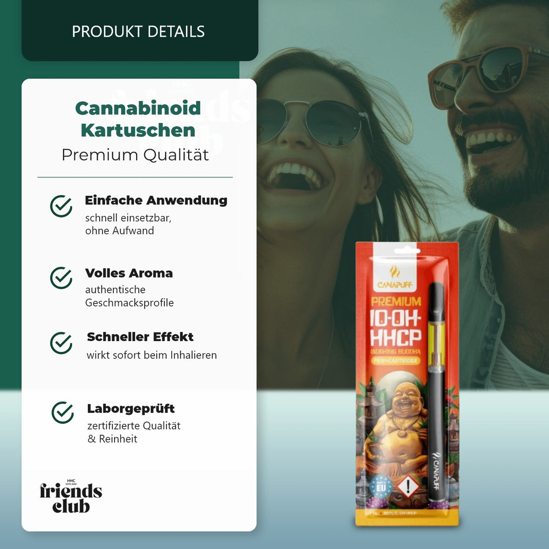10-OH-P Pen+Cartridge Laughing Buddha 95% 1ml-Smagro GmbH