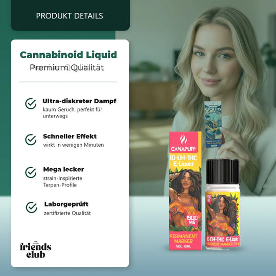 10-OH-THC Liquid Permanent Marker 1.500mg 10ml-Smagro GmbH