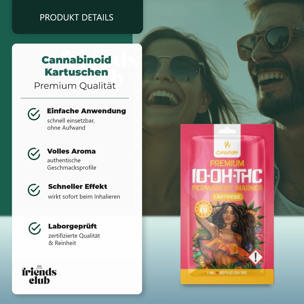 10-OH-THC Kartusche Permanent Marker 95% 1ml-Smagro GmbH